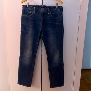 Denim - Levi 511.  Gently used.  Broken in!